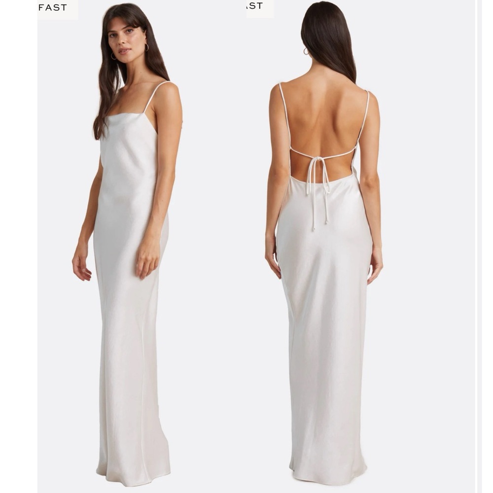 NWT | BEC + BRIDGE | The Dreamer Tie Dress in Ivory